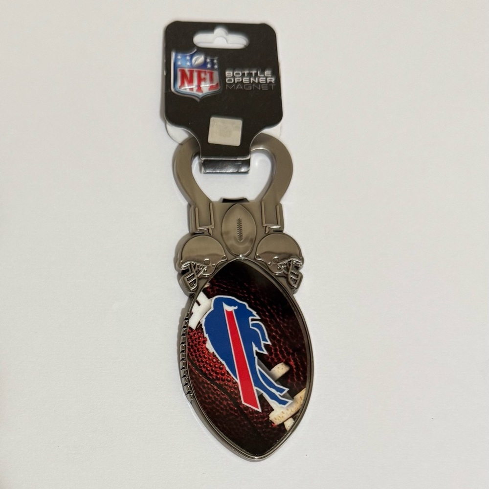 NFL Buffalo Bills Bottle Opener Magnet NWT